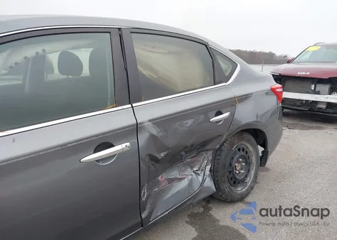 2016 Nissan Sentra S z USA, uszkodzony, nr VIN 3N1AB7AP0GY316312